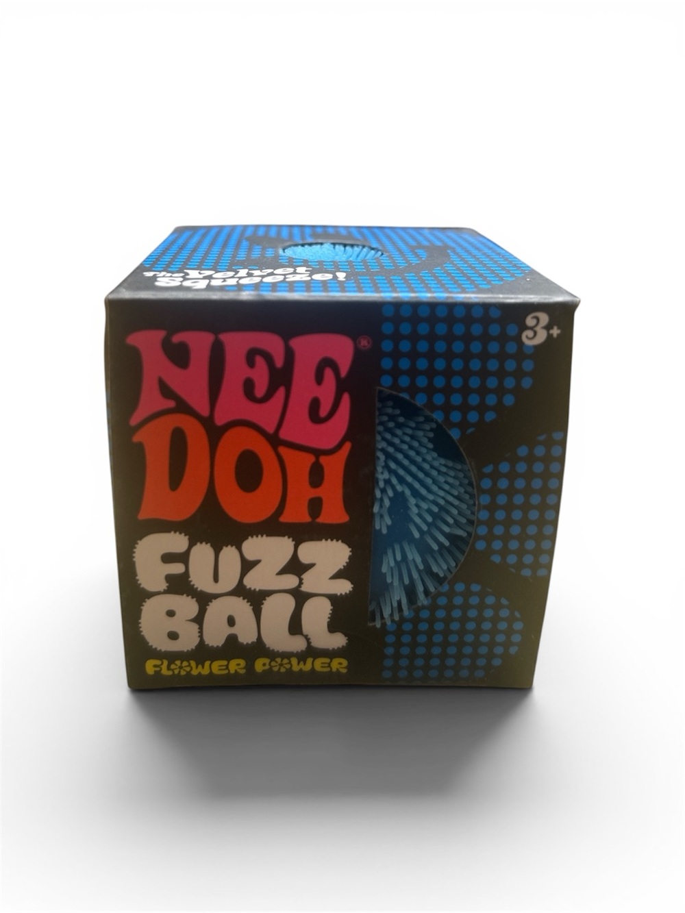 NeeDoh Fuzz Ball Sensory Toy - Blue